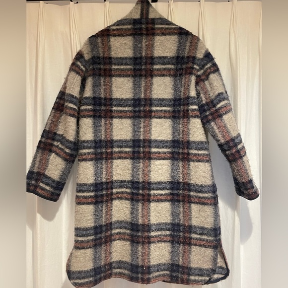 Isabel Marant Plaid Print Coat - Picture 2 of 7